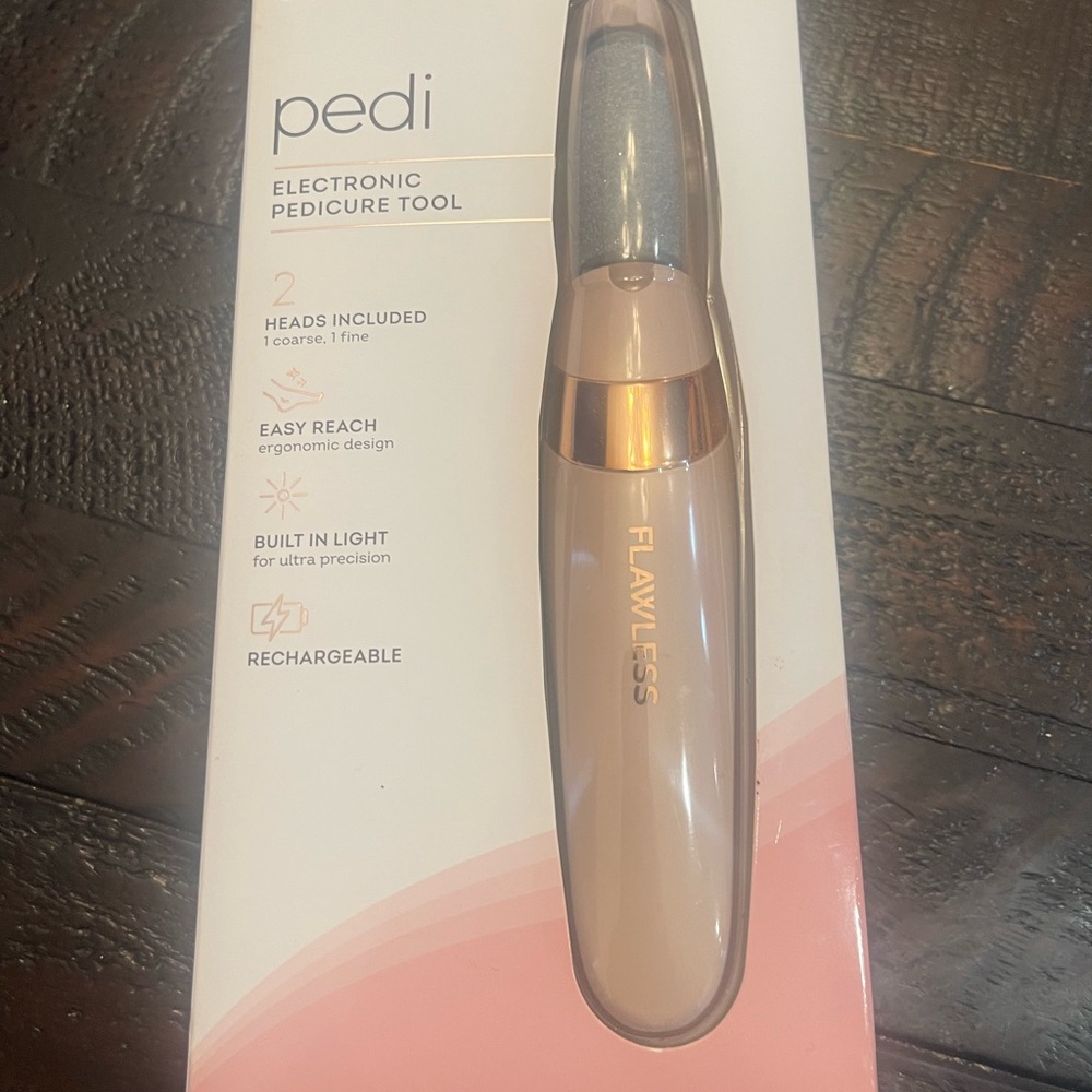 Flawless Pedi Electronic Pedicure Tool - Gold